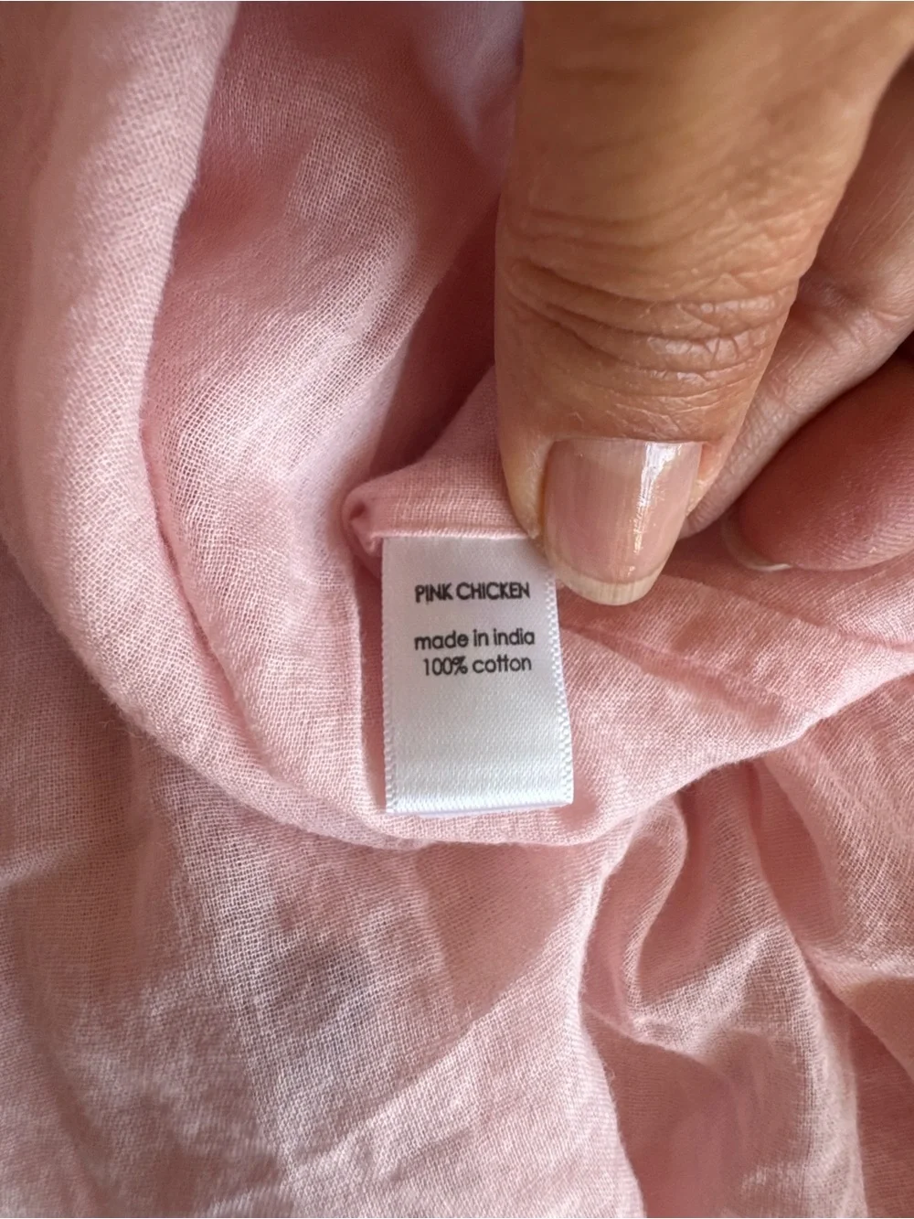 Pink Chicken Girls 100% Cotton Dress Sz 7years